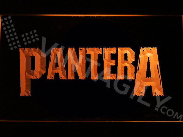 Pantera LED Sign - Orange - TheLedHeroes