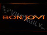 Bon Jovi LED Sign - Orange - TheLedHeroes