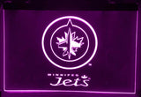 Winnipeg Jets LED Neon Sign USB - Purple - TheLedHeroes