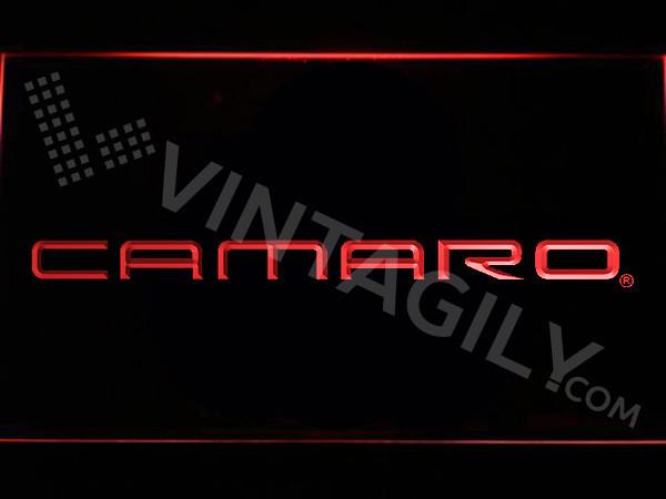 Camaro LED Neon Sign USB - Red - TheLedHeroes