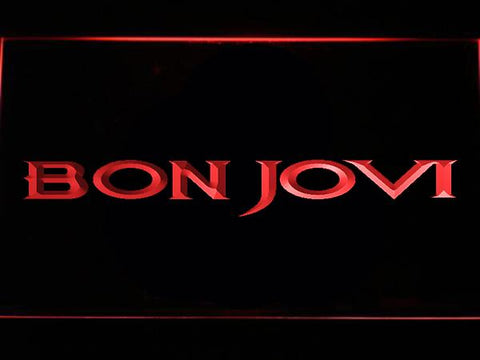 Bon Jovi LED Neon Sign Electrical - Red - TheLedHeroes