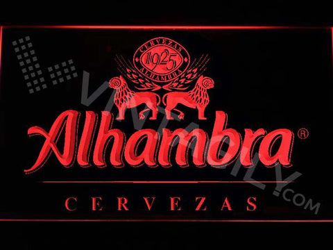 Alhambra LED Sign - Red - TheLedHeroes