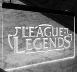 FREE League Of Legends LED Sign - White - TheLedHeroes