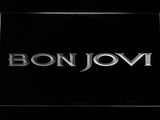 Bon Jovi LED Neon Sign USB - White - TheLedHeroes