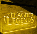 FREE League Of Legends LED Sign - Yellow - TheLedHeroes