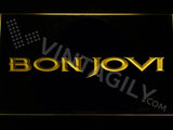 Bon Jovi LED Sign - Yellow - TheLedHeroes