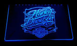 FREE Harley Davidson 9 LED Sign - Blue - TheLedHeroes