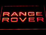 Range Rover LED Neon Sign USB - Red - TheLedHeroes