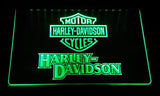 Harley Davidson 11 LED Neon Sign USB - Green - TheLedHeroes