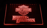 Harley Davidson 11 LED Neon Sign USB - Red - TheLedHeroes