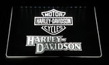 Harley Davidson 11 LED Neon Sign USB - White - TheLedHeroes