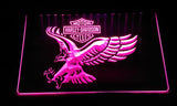 Harley Davidson 15 LED Sign - Purple - TheLedHeroes