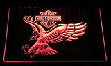 Harley Davidson 15 LED Sign - Red - TheLedHeroes