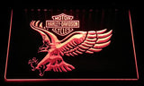 FREE Harley Davidson 15 LED Sign - Red - TheLedHeroes
