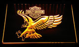 Harley Davidson 15 LED Sign - Yellow - TheLedHeroes