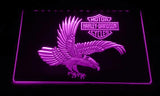Harley Davidson 16 LED Neon Sign USB - Purple - TheLedHeroes