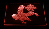 Harley Davidson 16 LED Sign - Red - TheLedHeroes