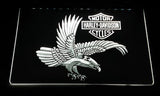 Harley Davidson 16 LED Neon Sign USB - White - TheLedHeroes