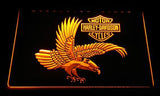 Harley Davidson 16 LED Neon Sign USB - Yellow - TheLedHeroes