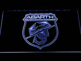 Abarth LED Neon Sign Electrical - White - TheLedHeroes