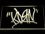 FREE Korn (2) LED Sign - Yellow - TheLedHeroes