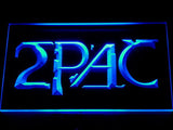 FREE Tupac Shakur LED Sign - Blue - TheLedHeroes