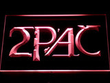 FREE Tupac Shakur LED Sign - Red - TheLedHeroes