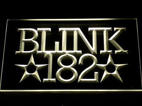 Blink 182 Rock n Roll Music Bar LED Sign - Multicolor - TheLedHeroes
