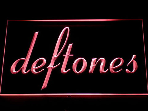 FREE Deftones LED Sign - Red - TheLedHeroes