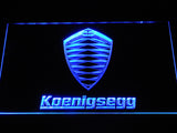 FREE Koenigsegg LED Sign - Blue - TheLedHeroes