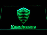 FREE Koenigsegg LED Sign - Green - TheLedHeroes