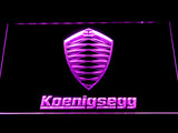 FREE Koenigsegg LED Sign - Purple - TheLedHeroes