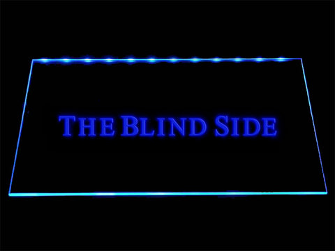 The Blind Side LED Neon Sign USB - Blue - TheLedHeroes