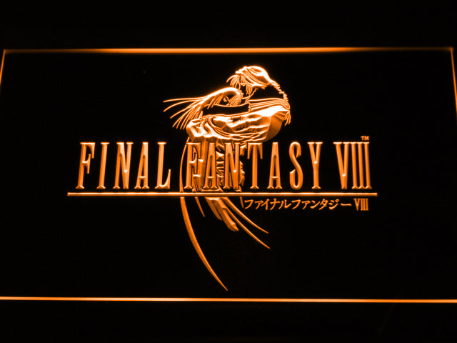 FREE Final Fantasy VIII LED Sign - Orange - TheLedHeroes