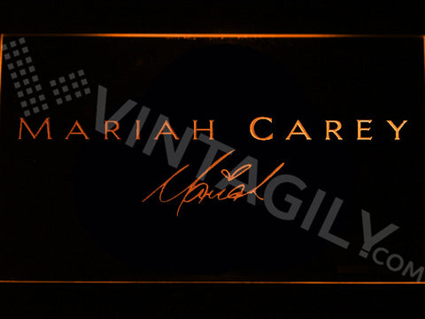 Mariah Carey LED Sign - Orange - TheLedHeroes