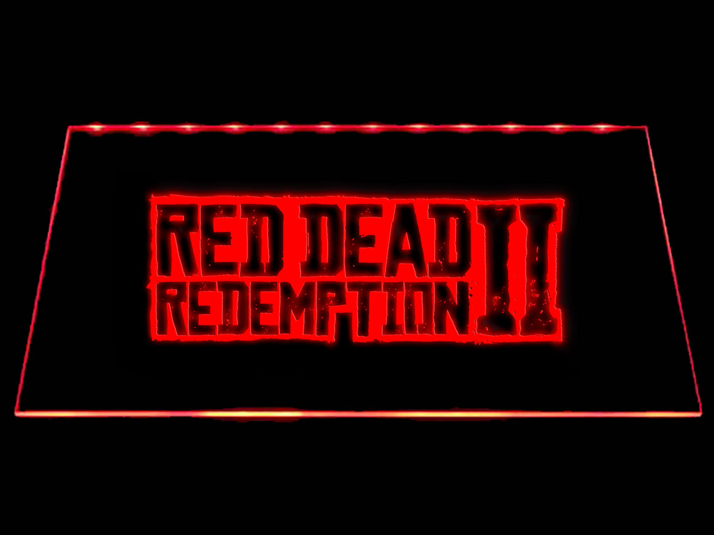 FREE Red Dead Redemption 2 LED Sign - Red - TheLedHeroes