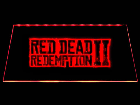 FREE Red Dead Redemption 2 LED Sign - Red - TheLedHeroes