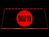 Beverly Hills 90210 LED Neon Sign USB - Red - TheLedHeroes