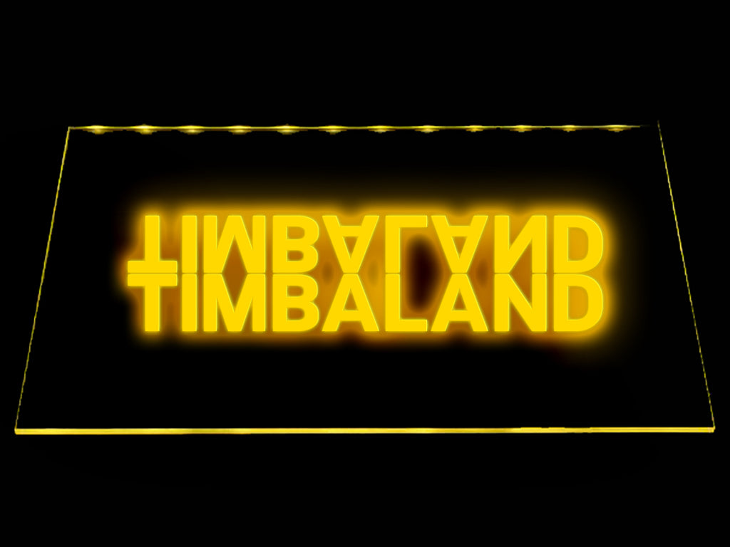 FREE Timbaland LED Sign - Yellow - TheLedHeroes