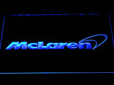 FREE McLaren LED Sign - Blue - TheLedHeroes