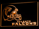 FREE Atlanta Falcons (2) LED Sign - Orange - TheLedHeroes