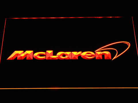 FREE McLaren LED Sign - Orange - TheLedHeroes