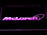 FREE McLaren LED Sign - Purple - TheLedHeroes