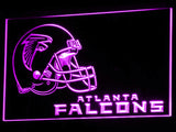 FREE Atlanta Falcons (2) LED Sign - Purple - TheLedHeroes