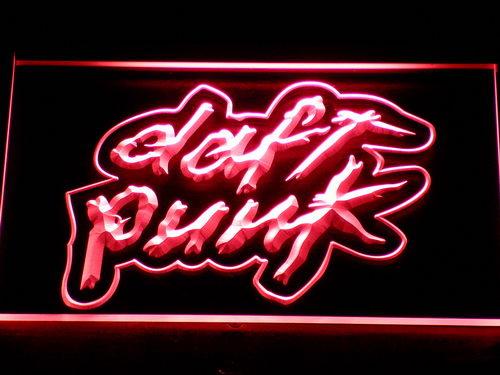 Daft Punk LED Neon Sign Electrical - Red - TheLedHeroes