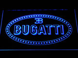 FREE Bugatti LED Sign - Blue - TheLedHeroes