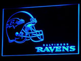 Baltimore Ravens (4) LED Neon Sign USB - Blue - TheLedHeroes
