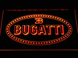 FREE Bugatti LED Sign - Orange - TheLedHeroes