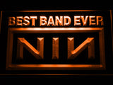 FREE Nine Inch Nail Best Band Ever LED Sign - Orange - TheLedHeroes