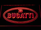 FREE Bugatti LED Sign - Red - TheLedHeroes